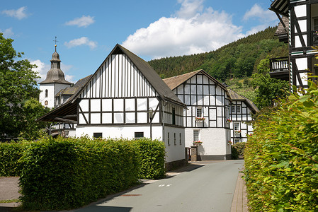 威马摄影照片_德国绍尔兰施马伦贝格 Oberkirchen 村