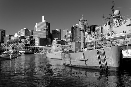 澳大利亚悉尼港的红船