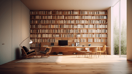 室内家居装设计书房