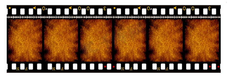 老 35 毫米电影胶卷