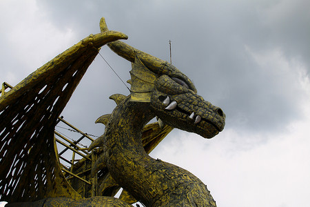 Steel Dragon，HUN LEK KORAT，泰国呵叻府。26/07/59