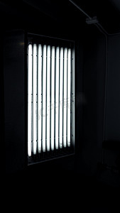 射击工作室的 LED 灯设备。