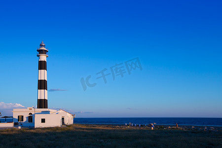 cap摄影照片_西南角的梅诺卡岛 Cap de Artrutx 灯塔
