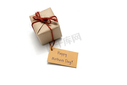 母亲节快乐卡片和礼品盒