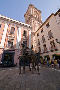 Romanillas 广场，格拉纳达，西班牙