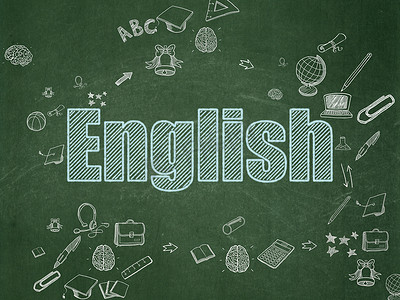 英语培训英语培训摄影照片_教育理念： 学校董事会背景上的英语