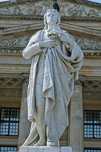 席勒雕像在柏林