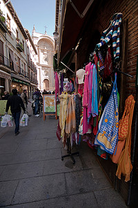 西班牙格拉纳达马克斯街的贸易