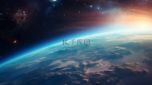 星球星空宇宙背景图片_太空拍摄星空地球背景