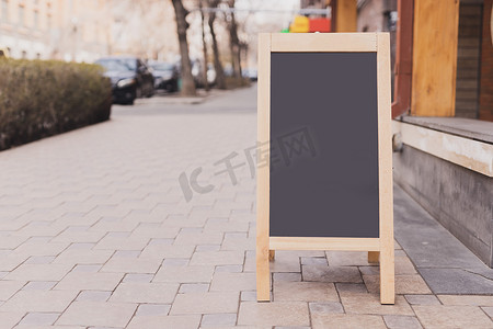黑板菜单标志模型-复制空间菜单空白黑板标志空白空间用于广告