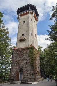 卡罗维发利观察塔。