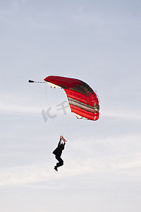 趣味英语摄影照片_滑翔伞