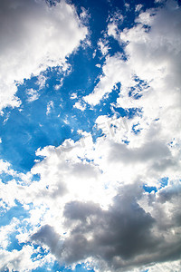下雨热摄影照片_多云的天空