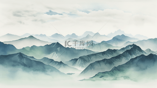 中国传统美背景图片_中国风传统古典水墨山河背景