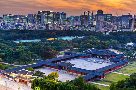 首尔市历史悠久的大皇宫