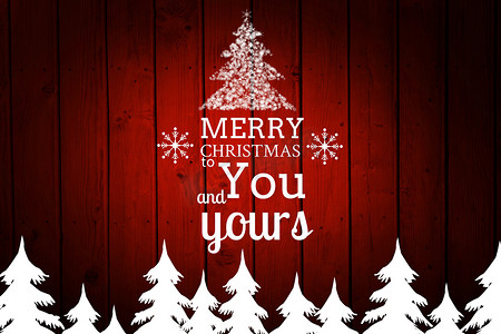 红木背景设计圣诞贺词