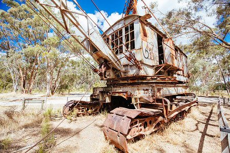 澳大利亚挖泥机和吊索铲历史遗址