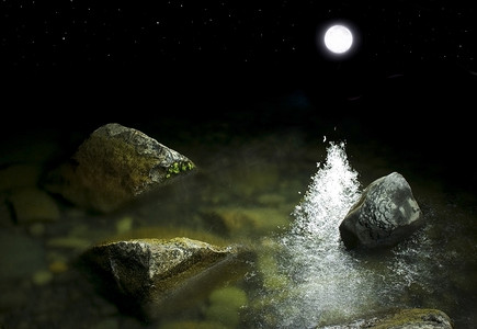 石头和月亮