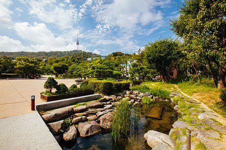 南山谷韩屋村在韩国