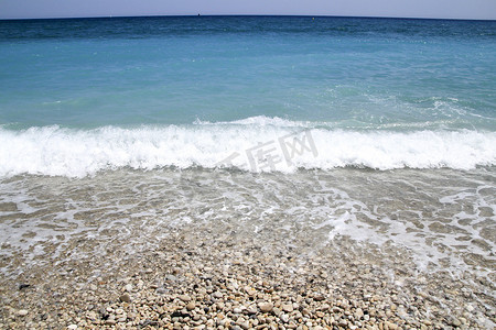 cap摄影照片_阿尔特阿 Cap Negret 海滩的蓝色大海