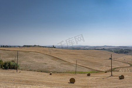 意大利托斯卡纳地区的乡村景观