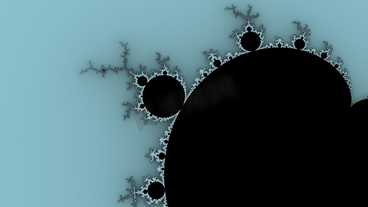 金属色的 Mandelbrot 分形