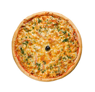 长条披萨摄影照片_关于披萨和意大利厨房的图片