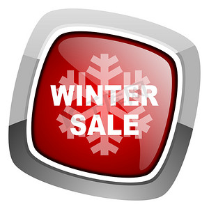 促销冬季摄影照片_冬季销售图标