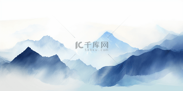 山峰背景图片_简约山脉山纹背景