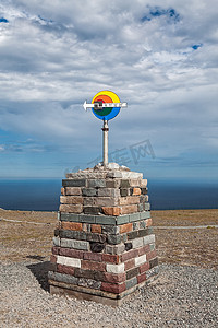 挪威人摄影照片_挪威马格罗亚岛北角