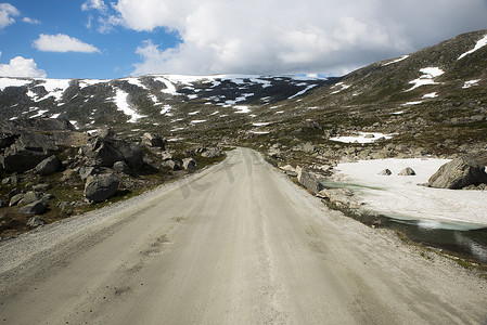 全国旅游日摄影照片_挪威老 Strynefjellsvegen 路