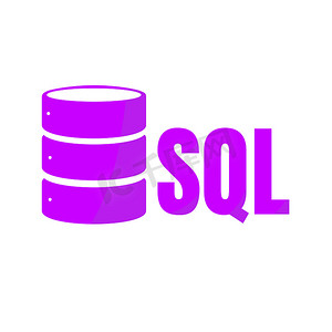图标ui摄影照片_SQL 数据库图标徽标设计 UI 或 UX 应用程序
