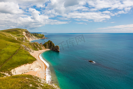 Durdle Door，从西侧看多西特旅游景点