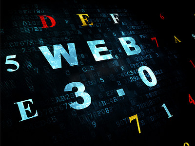 Web 设计理念： Web 3.0 数字背景