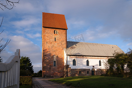 教堂，凯图姆，叙尔特岛，德国