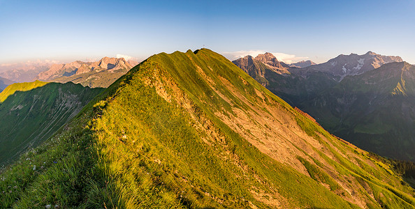 阿尔高阿尔卑斯山 Kleinwalsertal 日落之旅