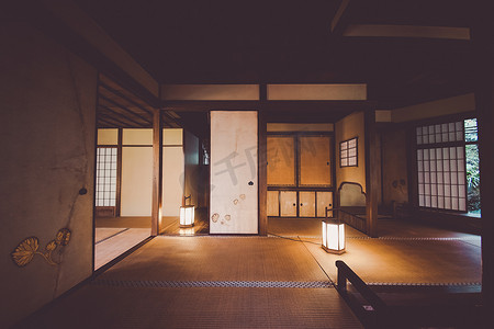 日本建筑的日式房间形象