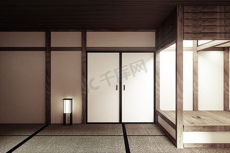 模型，日式空房间榻榻米设计最美