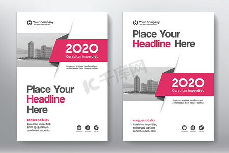 广告设计摄影照片_城市背景商业书籍封面设计模板