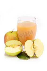 红色果汁摄影照片_健康苹果汁