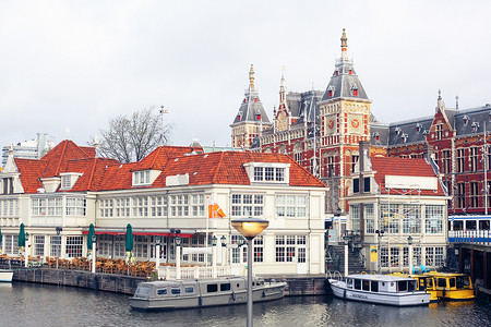 荷兰阿姆斯特丹市 — 欧洲旅行概念