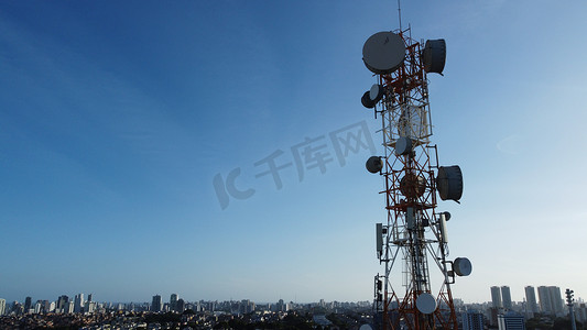塔信号摄影照片_萨尔瓦多的手机信号塔