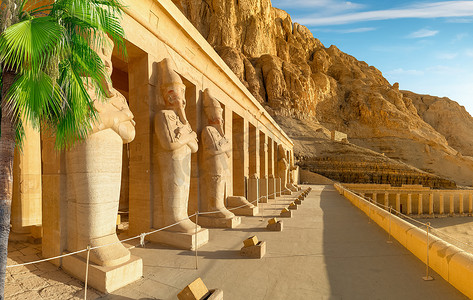 埃及旅游摄影照片_寺庙的看法