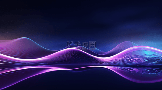 紫色背景背景图片_紫色渐变科技线条纹理背景