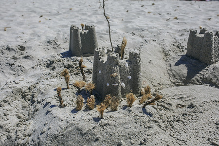 沙滩上的城堡