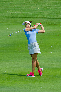 美国选手米歇尔·魏 (Michelle Wie) 参加 2016 年本田 LPGA 泰国赛