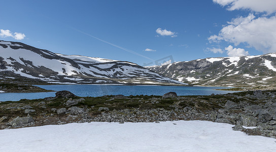 老strynefjellsvegen在挪威全景