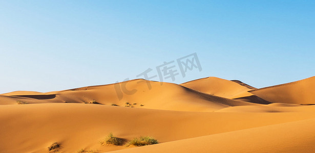风景如画的撒哈拉沙漠，摩洛哥风景