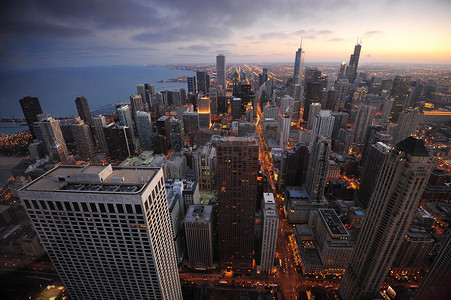 芝加哥的城市建筑