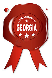 水墨印章摄影照片_乔治亚州的产品